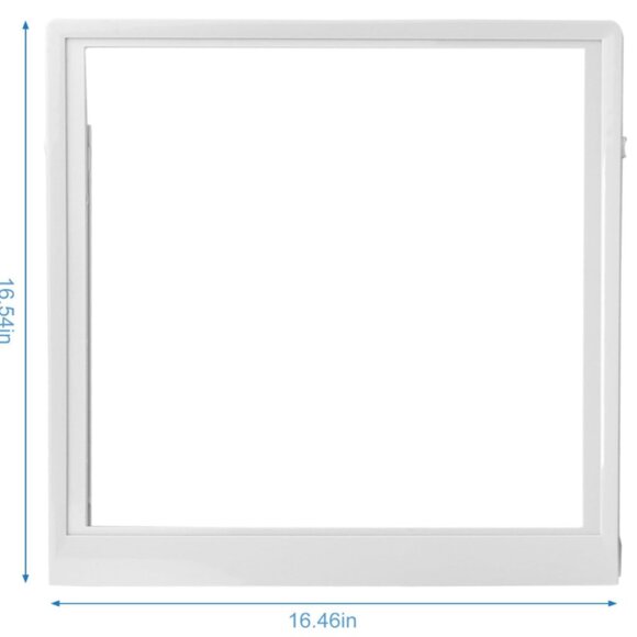 Refrigerator Replacement Shelves Crisper Pan Cover (Without Glass)For Frigidaire - Picture 3 of 6